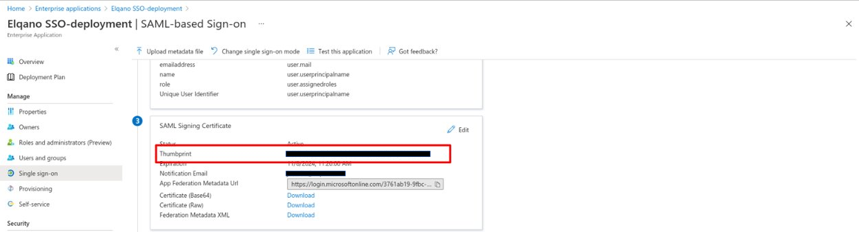 Create Organization Retrieve Certificate Fingerprint