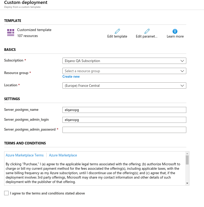 Configure PostgreSQL